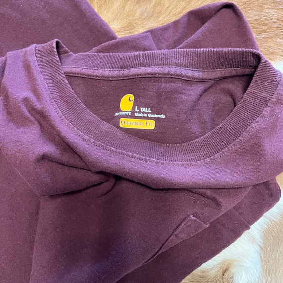 Men’s Carhartt original fit short sleeve tee. Size L. Pre-loved like new - Picture 3 of 3